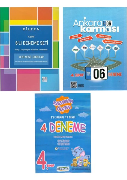 4. Sınıf Deneme Seti Ankara Karması Deneme Seti