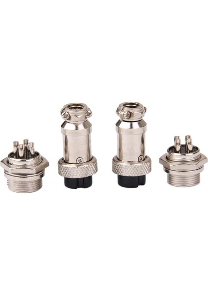 2 Set GX16-4 4pin Erkek ve Dişi Fiş Soketi Havacılık Konektörleri 16MM Dıy (Yurt Dışından) fiyatları