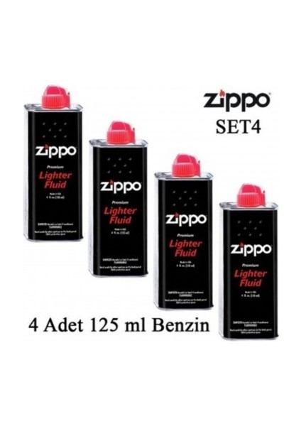 Çakmak Ikmal Seti,4 Bidon Benzin Set 4