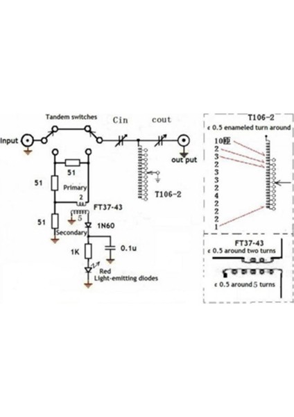 1- LED Vswr Dıy Manuel Anten Modül Kiti Cw Q9 Bnc Arayüzü Için (Yurt Dışından) fırsatları