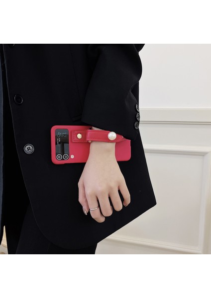 For Samsung Galaxy Z Flip4 Bileklik Cep Telefonu Kılıfları Kılıfı Z Flip 4 (Yurt Dışından) modelleri