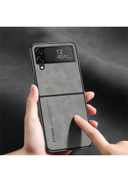 For Samsung Galaxy Z Flip4 Cilt Hissi Cep Telefonu Kılıfları Kılıfı (Yurt Dışından) fiyatları