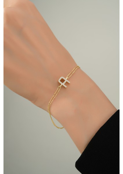A Harf Altın Bileklik CGKBLK002 fırsatları