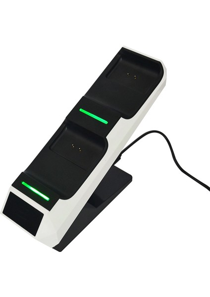 1 Set Joystick Şarj Standı Kolay Kurulum Hızlı Şarj Çift Tabanlı Oyun (Yurt Dışından)