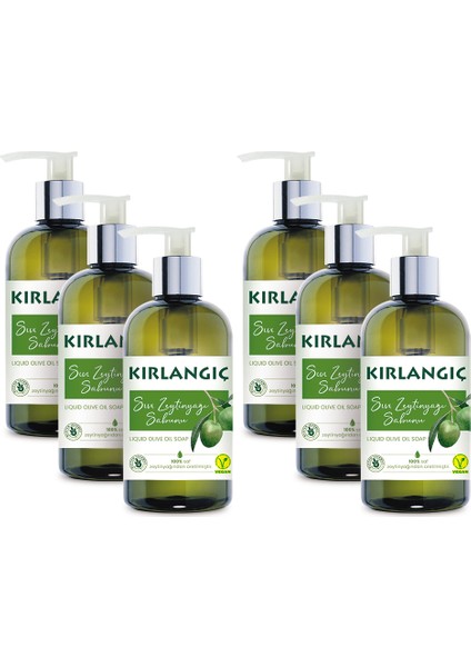 Vegan Sıvı Sabun 400 ml x 6