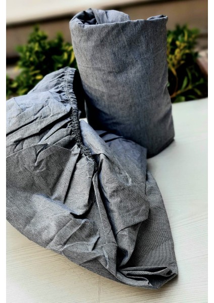 Lastikli Çarşaf Çift Kişilik+2 Adet Yastık Kılıfı