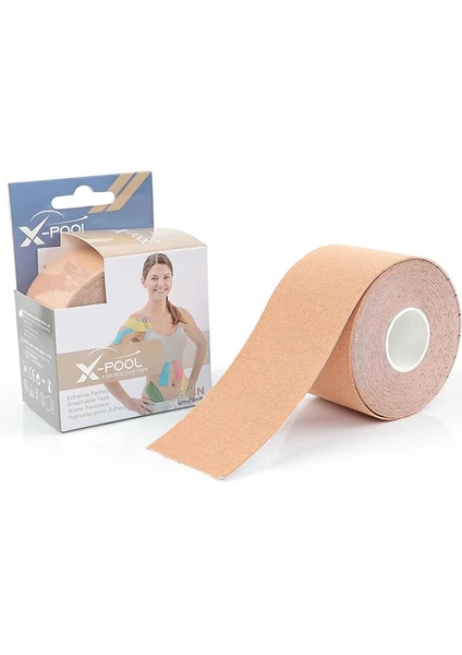 x Pool ,kinezyo Tape Gold 5x5 cm Ağrı,sporcu Bandı Ten Rengi