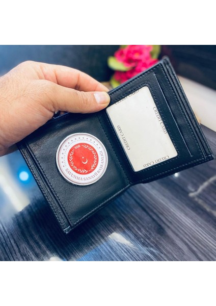 Türkiye Savunma Sanayii Rozetli Cüzdan 2