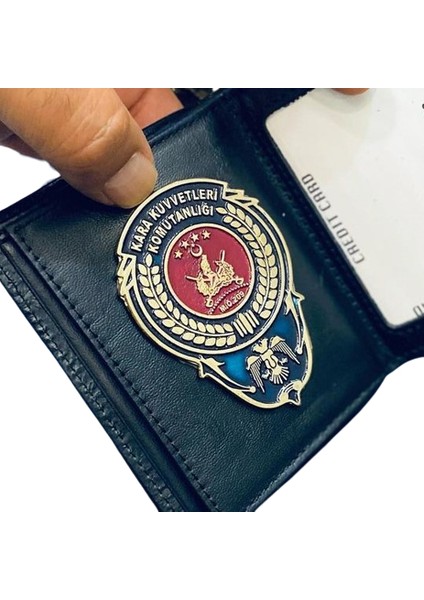 Kara Kuvvetleri Komutanlığı Rozetli Cüzdan