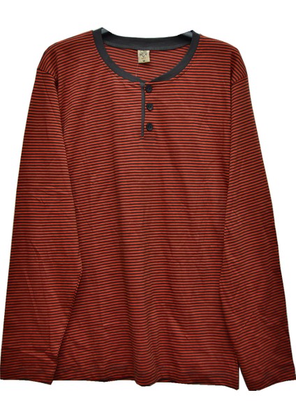 Erkek Çizgili Uzun Kol Pamuk Cepsiz Pijama Takımı 6156-6157 fiyatları
