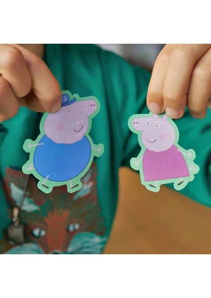 Peppa Pig - Reusable Sticker: Outdoor Fun - Tak Çıkar Çıkarma Oyunu