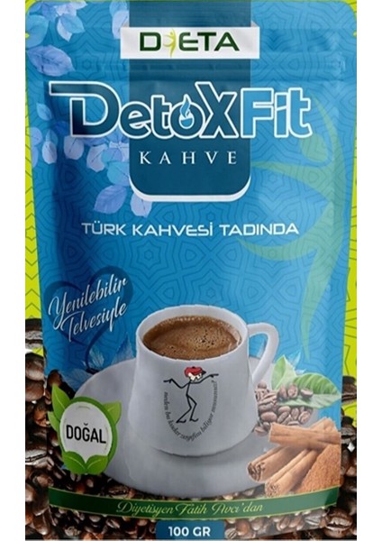 Detoxfit Türk Diyet Kahvesi 100 Gram