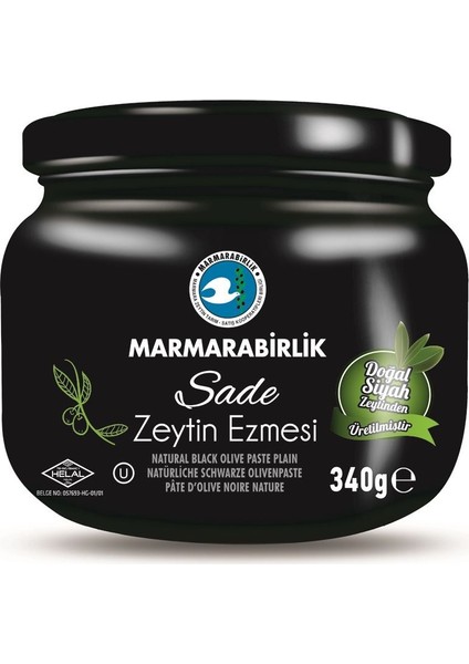 Sade Zeytin Ezmesi 4 x 340 gr