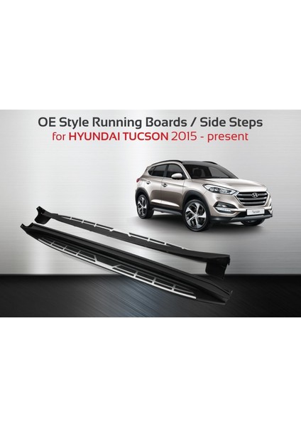 Hyundai tucson yan basamak koruma marşbiyel 2019+