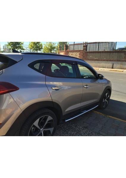 Hyundai tucson yan basamak koruma range rover model 2016+