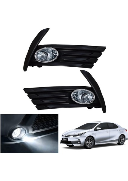 Toyota corolla sis lambası farı ve panjur seti makyajlı kasa 2016 2017 2018 fırsatları