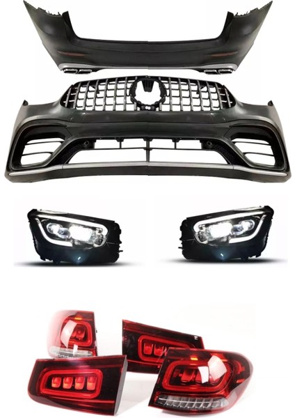 Mercedes glc facelift body kit dönüşüm kiti 2016 / 2019