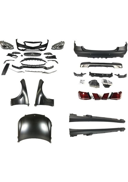 Mercedes W212 Makyajlı E63 Body Kit Tampon Seti 2009+ fırsatları