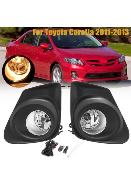 Toyota corolla sis lambası farı sağ sol takım 2010 - 2013