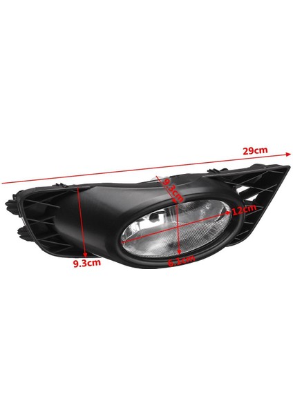 Honda civic fd6 uyumlu sis lambası farı çerçeveli 2009 / 2012 fiyatları