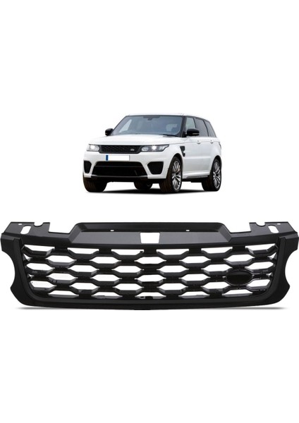 Lr range rover sport 2018 görünüm ön panjur ızgara 2014 / 2017