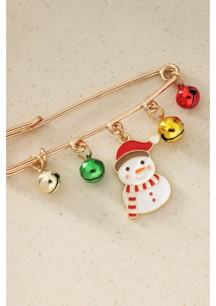 Yılbaşı Charm Figürlü Iskoç Iğne Yaka Iğnesi fiyatları