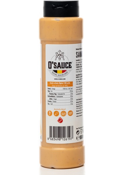 O Sauce Samurai Sos 800 ml