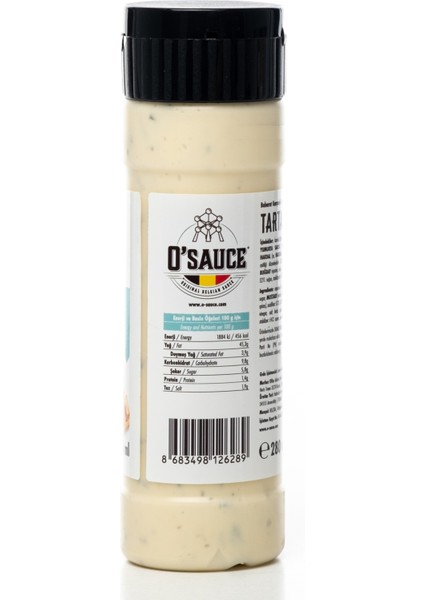 O Sauce Tartare Sos 280ML