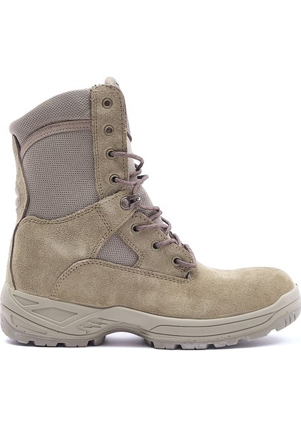 Combat Castor Süet Deri Nefes Alan Rahat Tactical Outdoor Bağcıklı Asker Çöl Botu Ayakkabısı