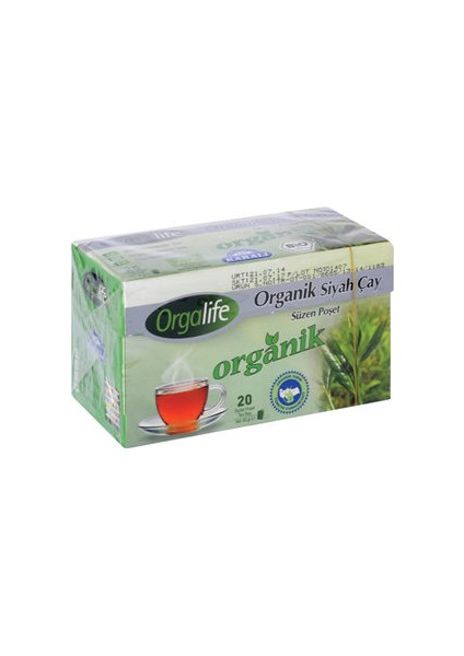 Organik Bardak Poşet Çay 20'li 40 G