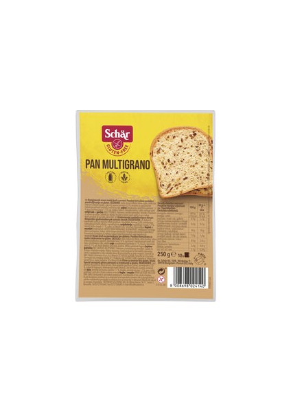 Pan Multigrano Glutensiz Ekmek 250G ( 3 Adet )