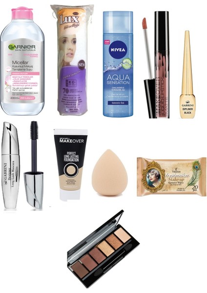 Makyaj ve Cilt Bakım Seti - Gelin Çeyiz Bohça Seti