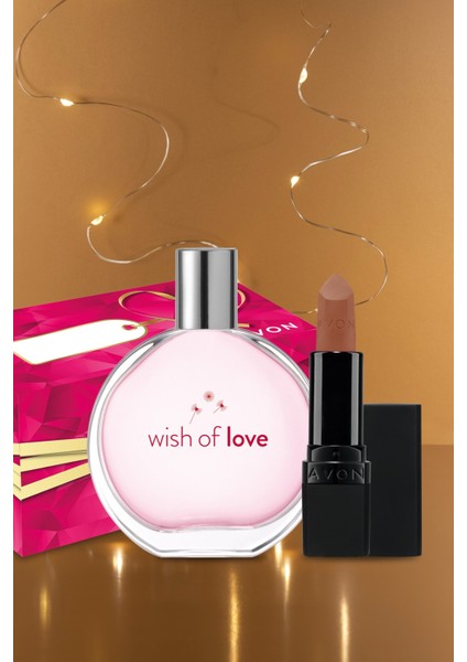 Wish Of Love Kadın Edt & Mervellous Mocha Hediye Paketi