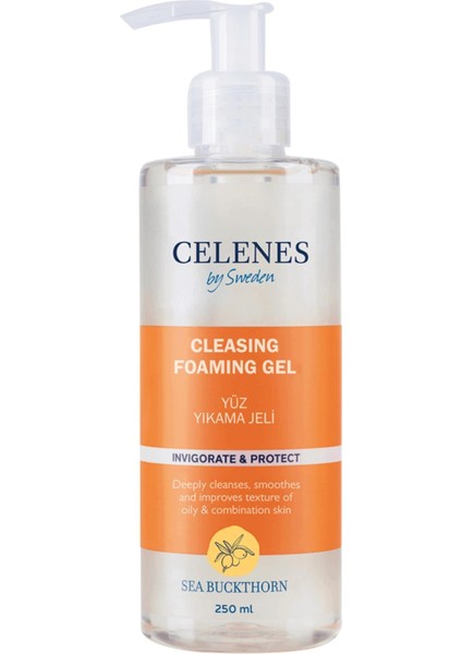 Sea Buckthorn Yüz Yıkama Jeli Yağlı ve Karma Ciltler 250 ML-543
