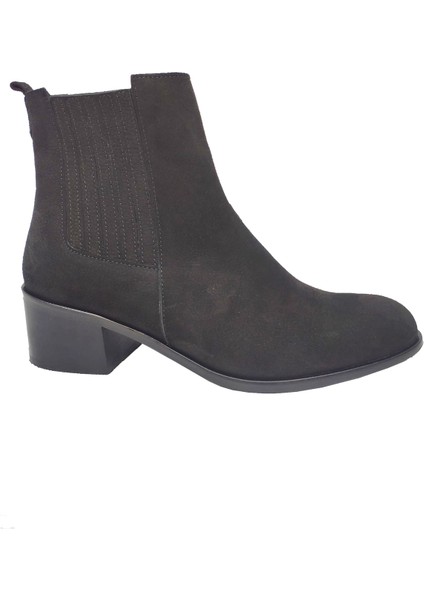 Fix 282 Hakiki Süet Deri Anatomik Fashıon Kadın Bot