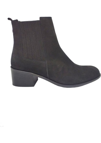 Fix 282 Hakiki Süet Deri Anatomik Fashıon Kadın Bot modelleri