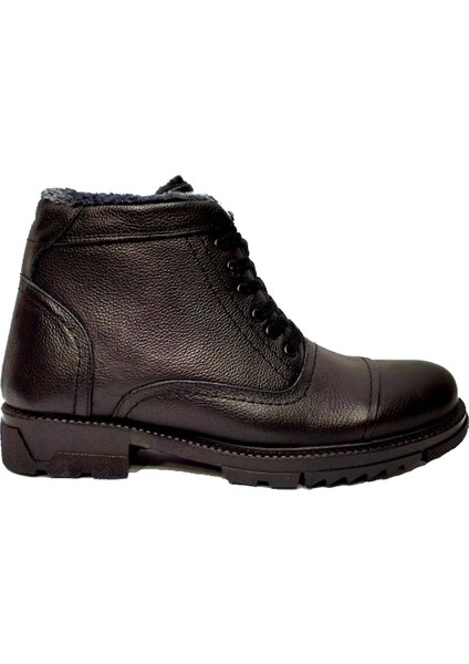 4250 Hakiki Deri Kürklü Fashion Erkek Bot modelleri