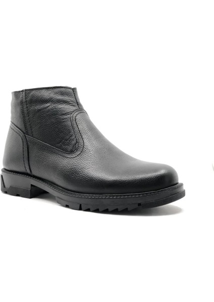 4249 Hakiki Deri Kürklü Fashion Erkek Bot