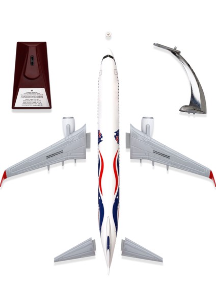 1:100 Boeing 737-800 Avustralya Tasarımlı Uçak Maketi, 1/100 Ölçek Model Uçak, Havacılık Meraklıları Için Hediye, Koleksiyoner Hediyesi