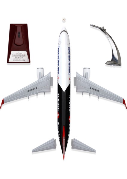 1:100 Boeing 737-800 Thy Lisanslı Model Uçak, World Golf Cup Uçak Maketi, Uçmayı Sevenler Için Dekoratif Ürün, Koleksiyonerler Için Uçak