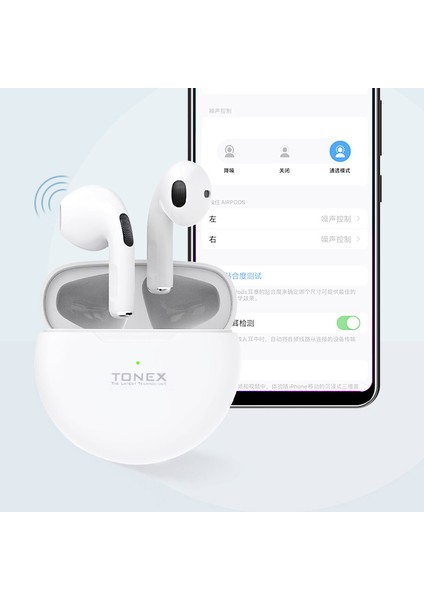TX-440 Tws Kablosuz Kulak Içi Bluetooth Kulaklık - Beyaz fırsatları