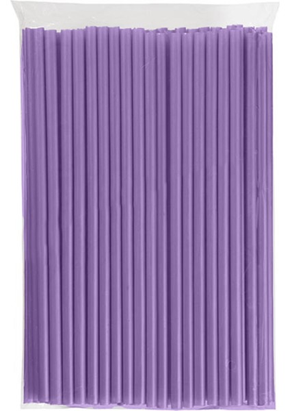 Plastik Frozen Pipet Mor 100 Adet