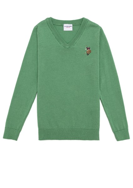 Erkek Çocuk Mint Triko Kazak 50255777-VR090