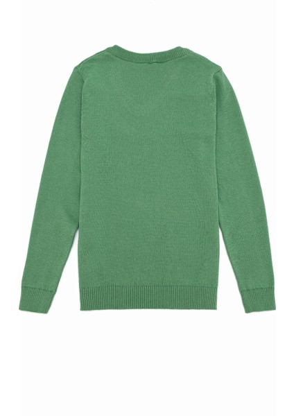 Erkek Çocuk Mint Triko Kazak 50255777-VR090 fiyatları