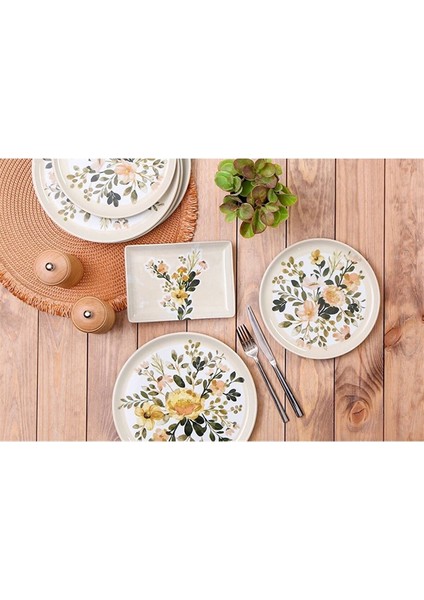 18 Parça Floral Ikram Set 04POR035188