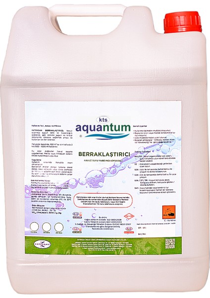 5 kg Parlatıcı - Berraklaştırıcı - Liquid Brightener