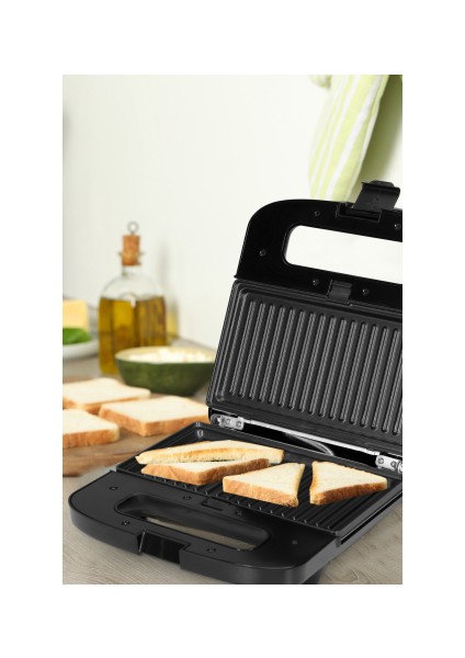 Fast 750 Watt Isınmaya Dayanıklı Mini Tost ve Izgara Makinesi fırsatları