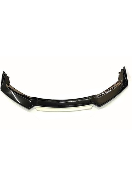 Nissan Micra 2003-2010 Beyaz Şeritli Ön Lip ve Yan Marşpiyel Seti Piona Black fırsatları