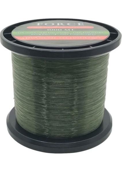 Force 1000 Metre Sazan Yayın Turna Alabalık Misinası 0,20 mm