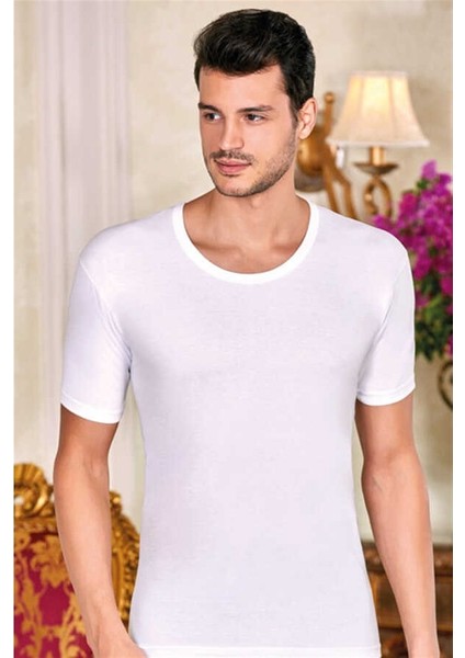 Erkek Yarım Kollu Fanila %100 Pamuk 9 Lu Paket